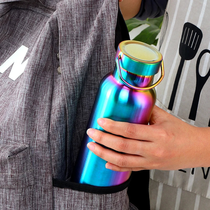 500ML Stainless Steel Insulated Water Bottle for Outdoor, Sport, School, and Gym - High Quality Drinkware